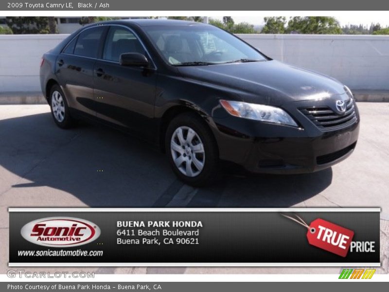 Black / Ash 2009 Toyota Camry LE