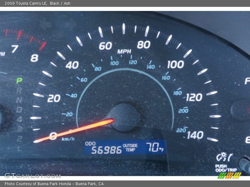 Black / Ash 2009 Toyota Camry LE