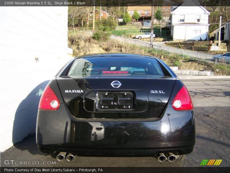 Onyx Black / Black 2006 Nissan Maxima 3.5 SL