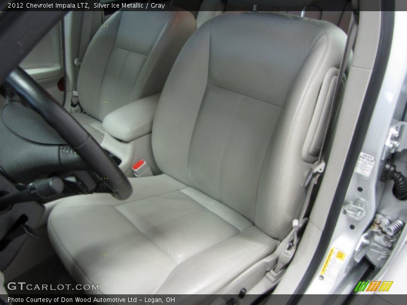 Silver Ice Metallic / Gray 2012 Chevrolet Impala LTZ
