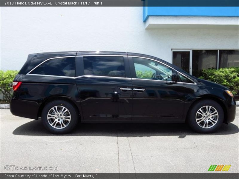 Crystal Black Pearl / Truffle 2013 Honda Odyssey EX-L