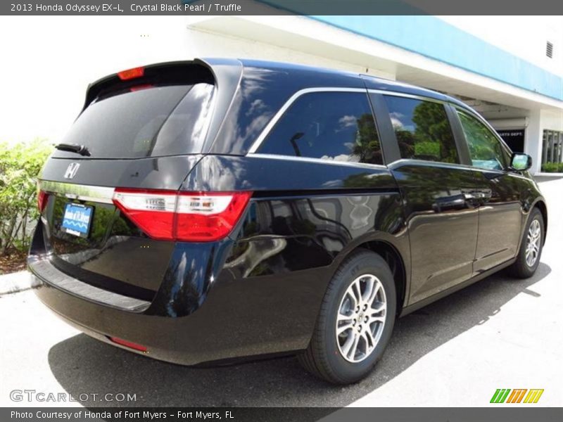 Crystal Black Pearl / Truffle 2013 Honda Odyssey EX-L