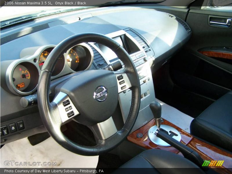 Onyx Black / Black 2006 Nissan Maxima 3.5 SL