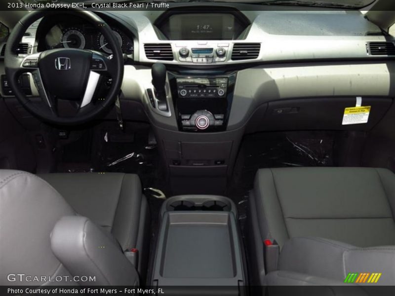 Crystal Black Pearl / Truffle 2013 Honda Odyssey EX-L