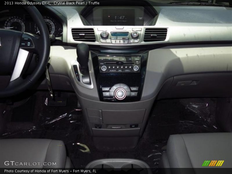 Crystal Black Pearl / Truffle 2013 Honda Odyssey EX-L