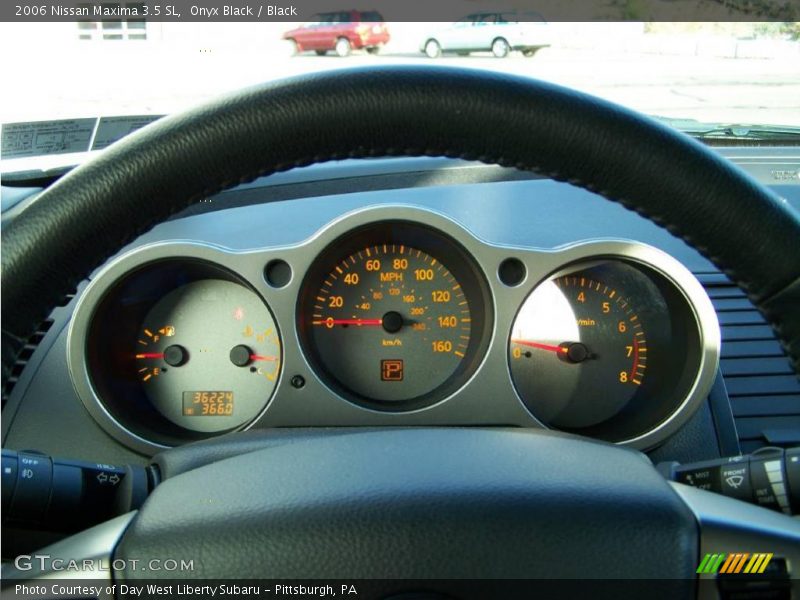 Onyx Black / Black 2006 Nissan Maxima 3.5 SL