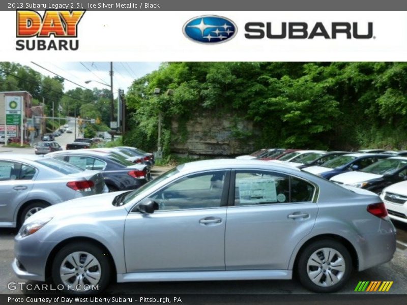 Ice Silver Metallic / Black 2013 Subaru Legacy 2.5i