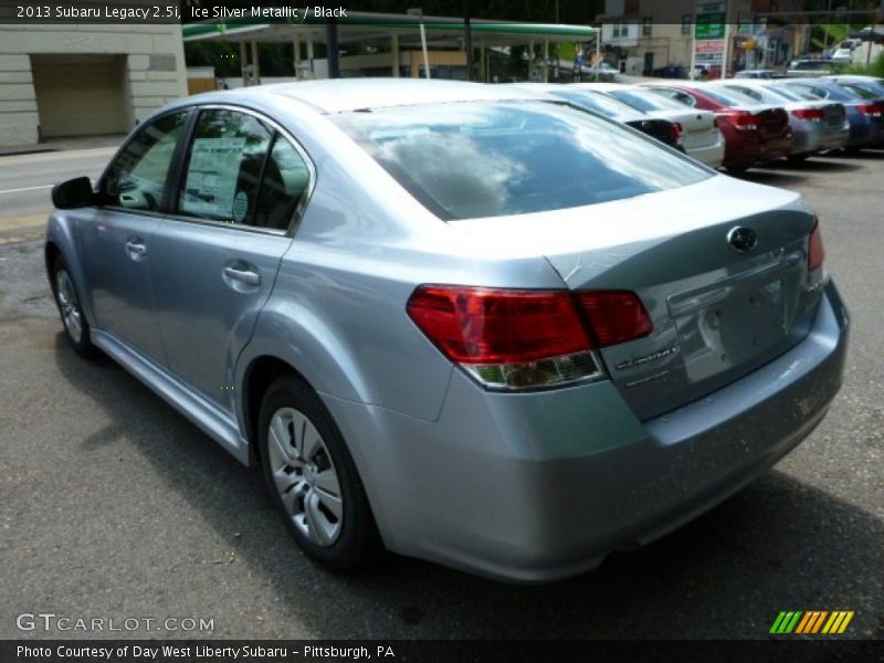 Ice Silver Metallic / Black 2013 Subaru Legacy 2.5i