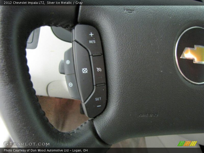 Silver Ice Metallic / Gray 2012 Chevrolet Impala LTZ
