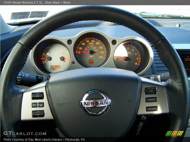 Onyx Black / Black 2006 Nissan Maxima 3.5 SL