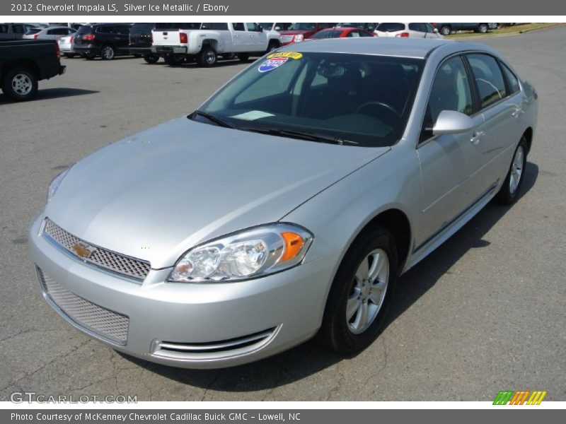 Silver Ice Metallic / Ebony 2012 Chevrolet Impala LS
