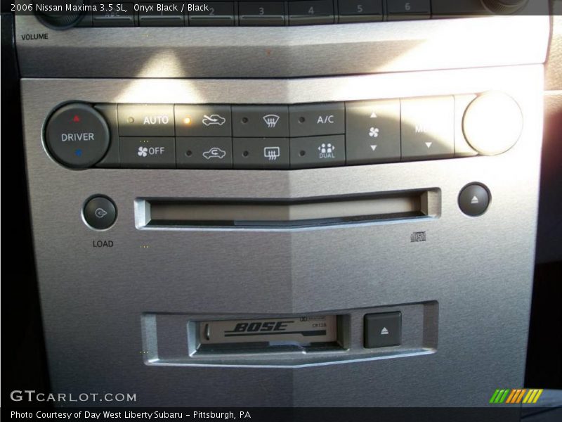Onyx Black / Black 2006 Nissan Maxima 3.5 SL