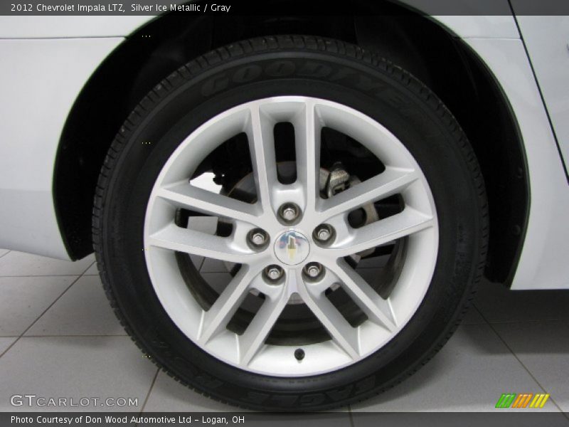 Silver Ice Metallic / Gray 2012 Chevrolet Impala LTZ