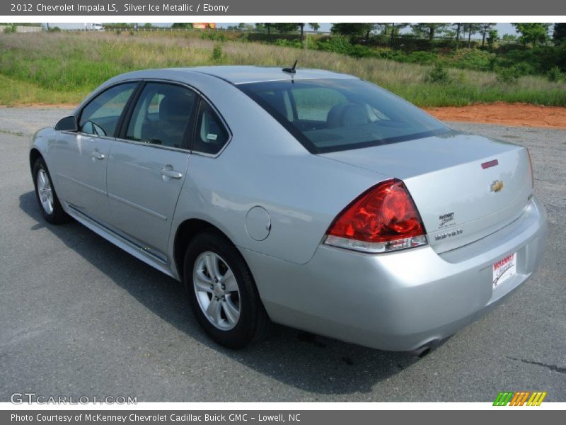 Silver Ice Metallic / Ebony 2012 Chevrolet Impala LS