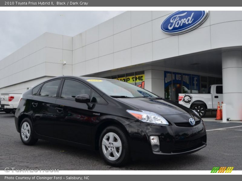 Black / Dark Gray 2010 Toyota Prius Hybrid II