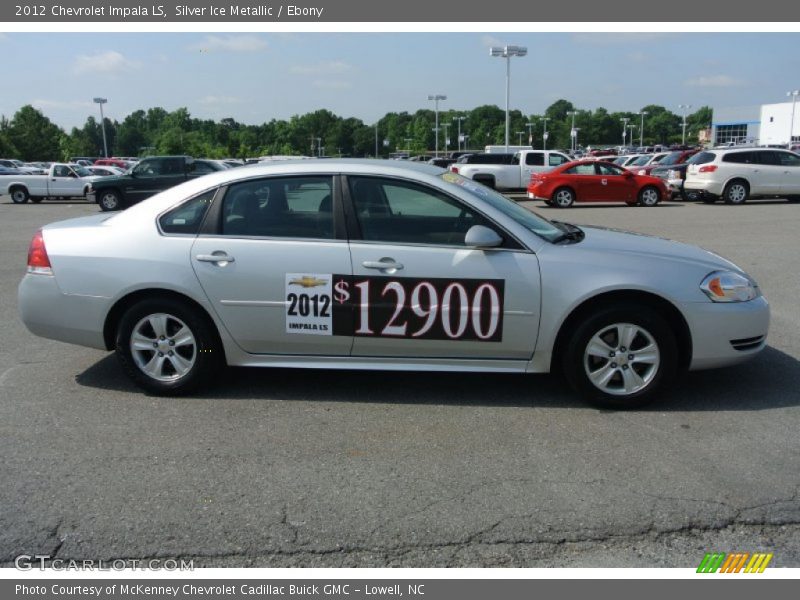 Silver Ice Metallic / Ebony 2012 Chevrolet Impala LS