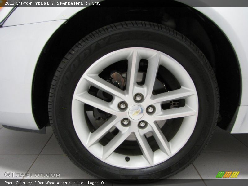 Silver Ice Metallic / Gray 2012 Chevrolet Impala LTZ