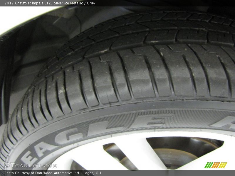 Silver Ice Metallic / Gray 2012 Chevrolet Impala LTZ