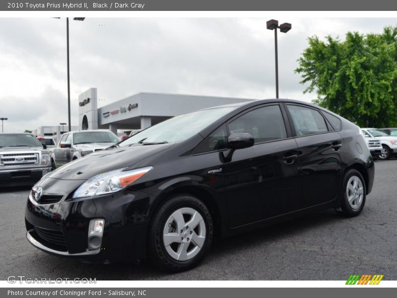 Black / Dark Gray 2010 Toyota Prius Hybrid II