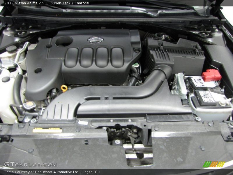 Super Black / Charcoal 2012 Nissan Altima 2.5 S