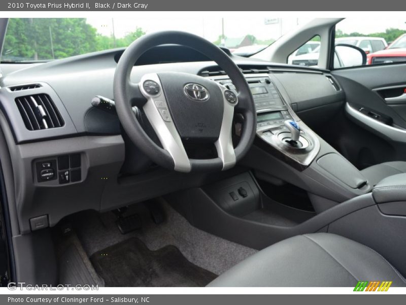 Black / Dark Gray 2010 Toyota Prius Hybrid II