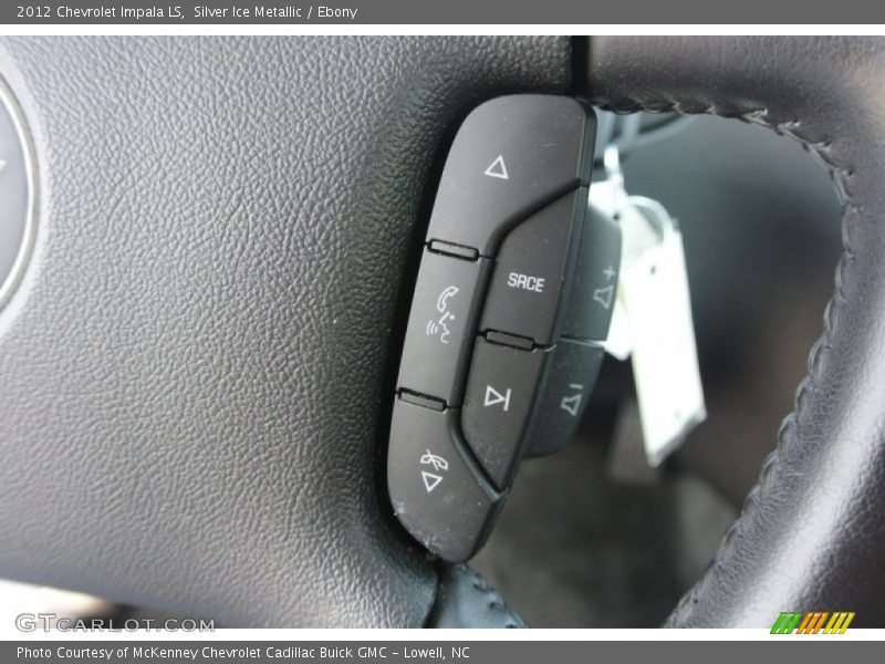 Silver Ice Metallic / Ebony 2012 Chevrolet Impala LS