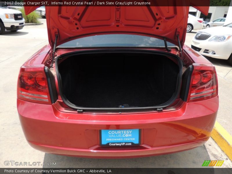 Inferno Red Crystal Pearl / Dark Slate Gray/Light Graystone 2007 Dodge Charger SXT