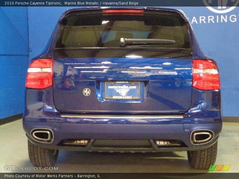 Marine Blue Metallic / Havanna/Sand Beige 2010 Porsche Cayenne Tiptronic