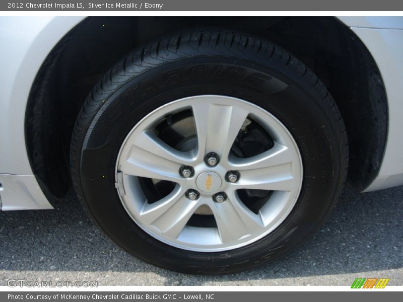 Silver Ice Metallic / Ebony 2012 Chevrolet Impala LS