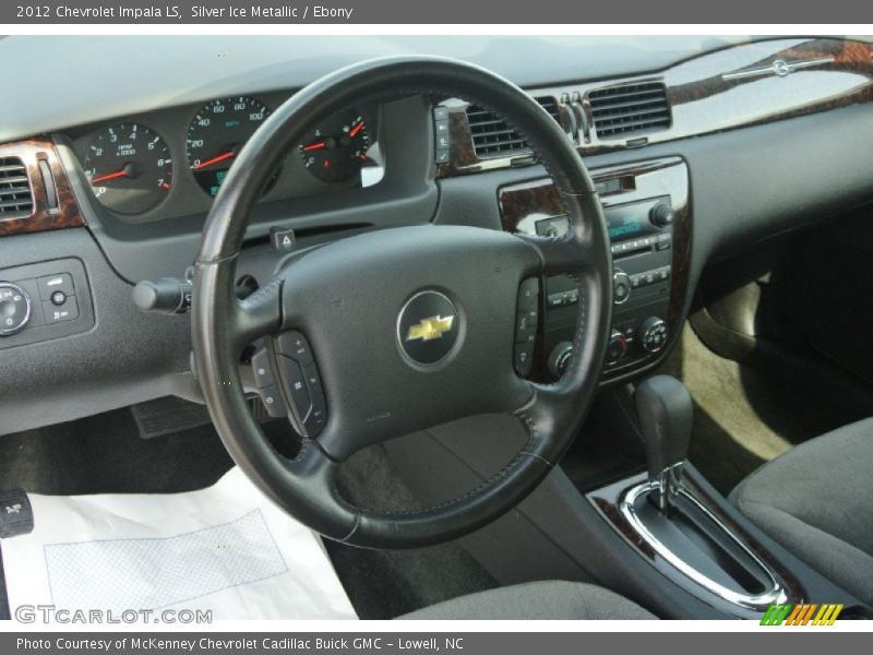 Silver Ice Metallic / Ebony 2012 Chevrolet Impala LS