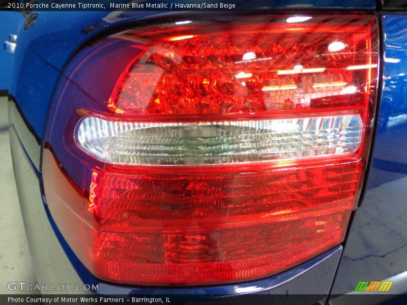 Marine Blue Metallic / Havanna/Sand Beige 2010 Porsche Cayenne Tiptronic
