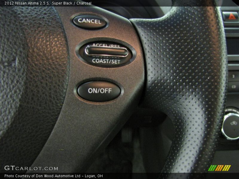 Super Black / Charcoal 2012 Nissan Altima 2.5 S