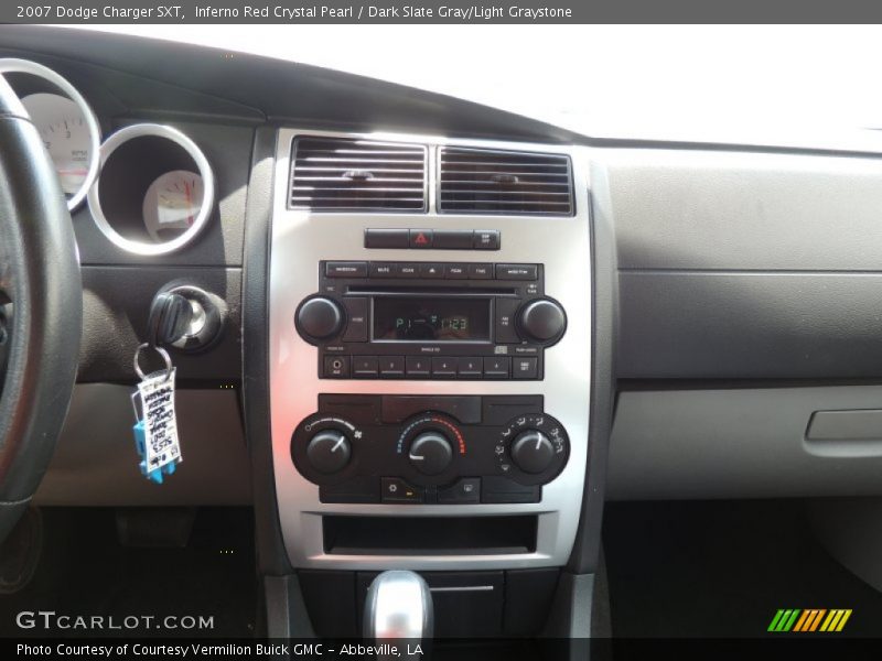 Inferno Red Crystal Pearl / Dark Slate Gray/Light Graystone 2007 Dodge Charger SXT
