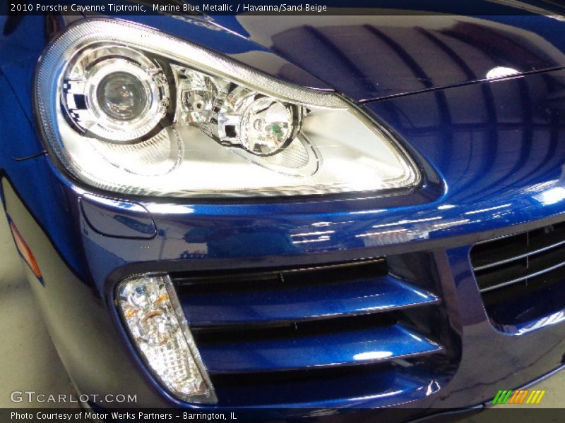 Marine Blue Metallic / Havanna/Sand Beige 2010 Porsche Cayenne Tiptronic