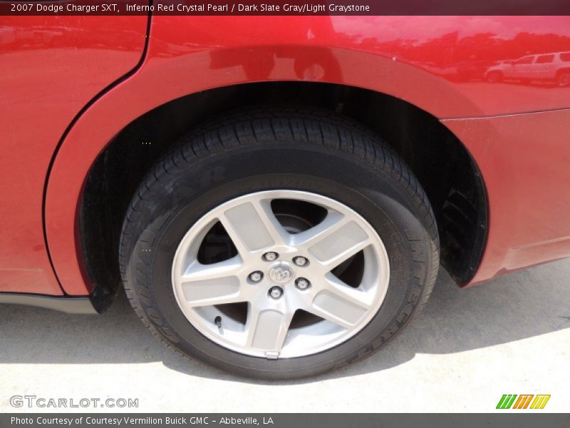 Inferno Red Crystal Pearl / Dark Slate Gray/Light Graystone 2007 Dodge Charger SXT