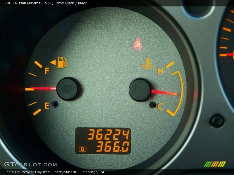 Onyx Black / Black 2006 Nissan Maxima 3.5 SL