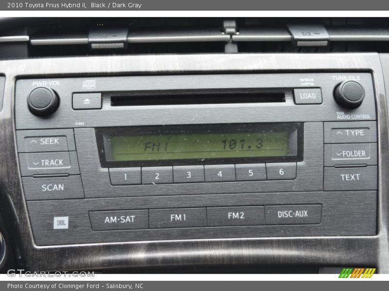 Black / Dark Gray 2010 Toyota Prius Hybrid II