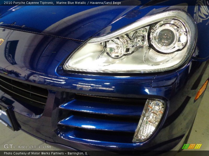 Marine Blue Metallic / Havanna/Sand Beige 2010 Porsche Cayenne Tiptronic