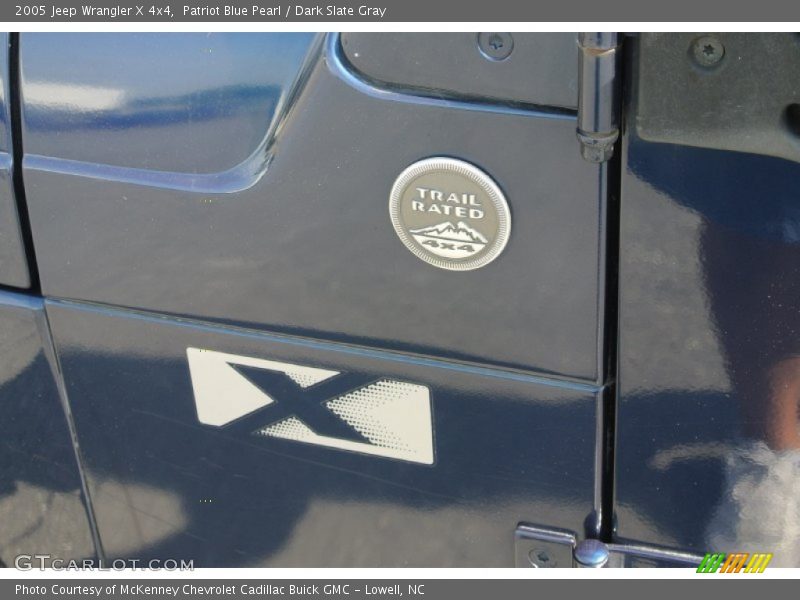 Patriot Blue Pearl / Dark Slate Gray 2005 Jeep Wrangler X 4x4