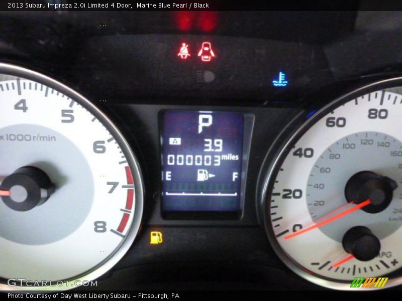 Marine Blue Pearl / Black 2013 Subaru Impreza 2.0i Limited 4 Door