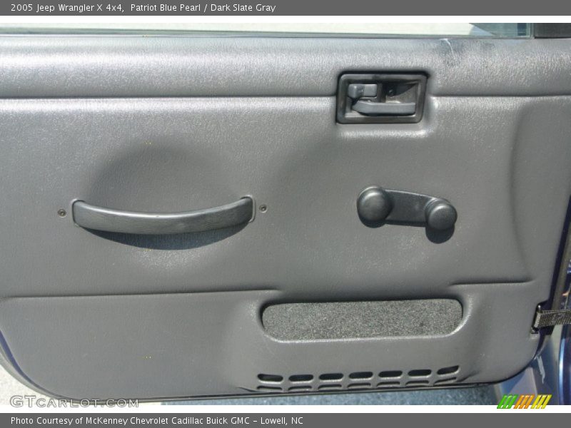 Patriot Blue Pearl / Dark Slate Gray 2005 Jeep Wrangler X 4x4