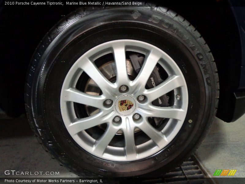 Marine Blue Metallic / Havanna/Sand Beige 2010 Porsche Cayenne Tiptronic