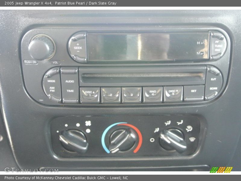 Patriot Blue Pearl / Dark Slate Gray 2005 Jeep Wrangler X 4x4