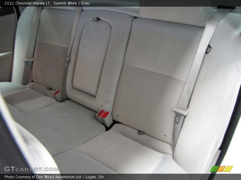 Summit White / Gray 2012 Chevrolet Impala LT