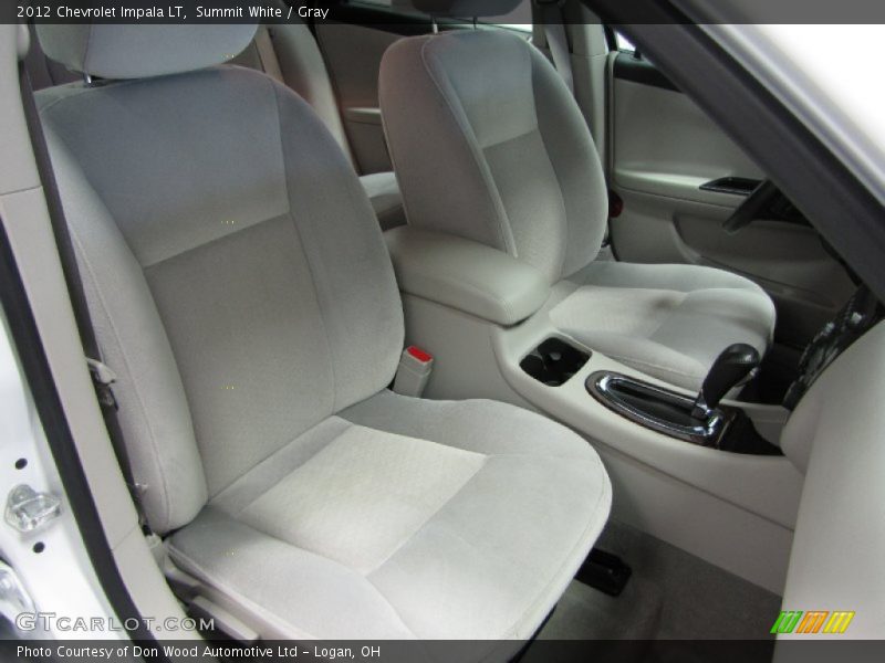Summit White / Gray 2012 Chevrolet Impala LT