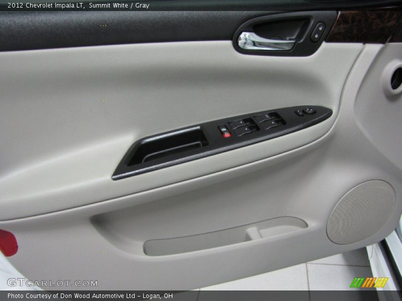 Summit White / Gray 2012 Chevrolet Impala LT