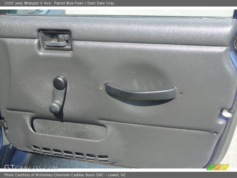 Patriot Blue Pearl / Dark Slate Gray 2005 Jeep Wrangler X 4x4