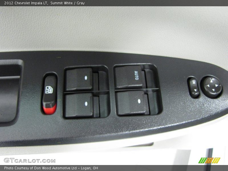 Summit White / Gray 2012 Chevrolet Impala LT