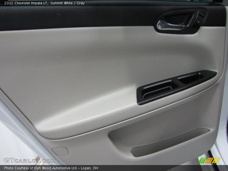 Summit White / Gray 2012 Chevrolet Impala LT