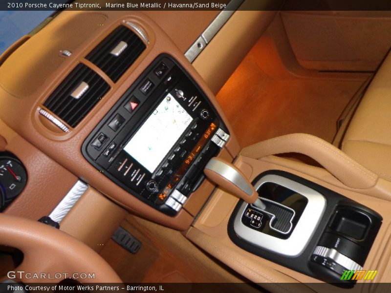 Marine Blue Metallic / Havanna/Sand Beige 2010 Porsche Cayenne Tiptronic